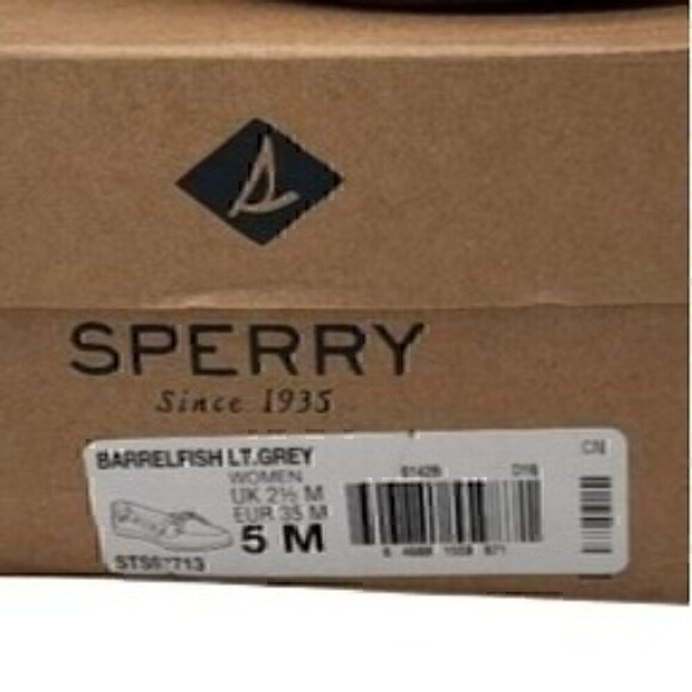 Sperry Barrelfish Lt. Grey size 5M - Picture 8 of 8
